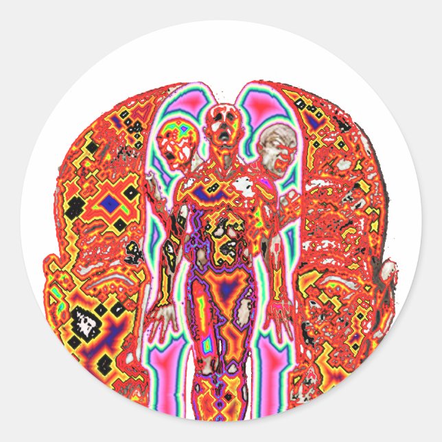 Altered Ego Classic Round Sticker (Front)