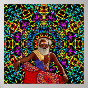 Altered Perceptions of a Holy Man Poster