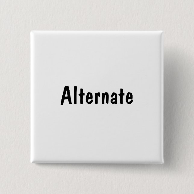 Alternate 15 Cm Square Badge (Front)