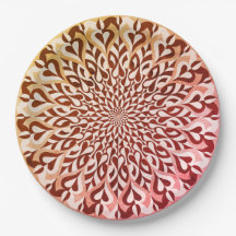 Alternate colour symmetrical pattern
