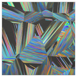 alternate reality, colourful glitch : fabric