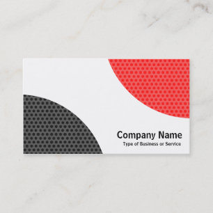 Alternating Curves - Textured Business Card