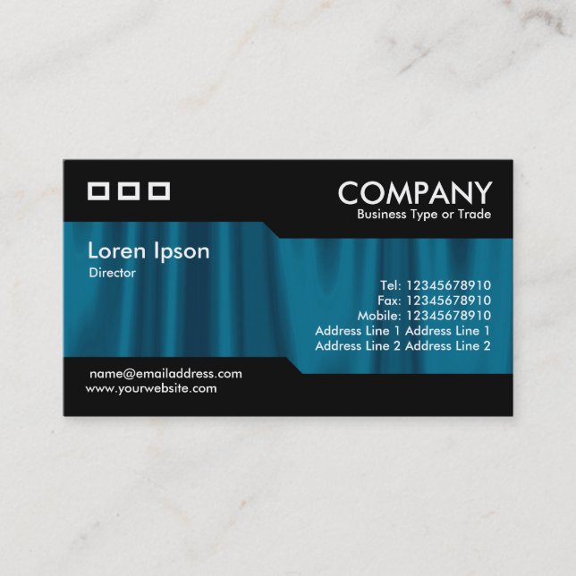 Alternating - Drapery 01 Business Card (Front)