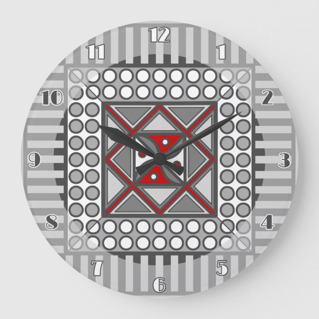 Alternating Geometric Clock (Front)