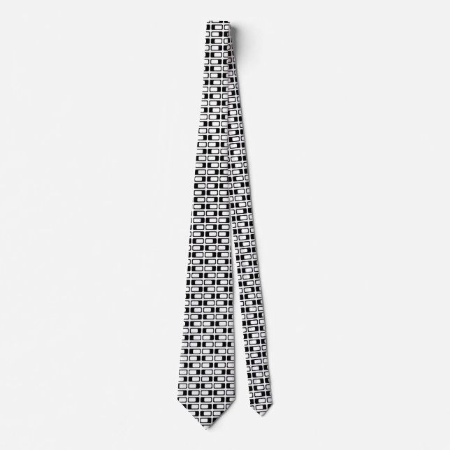 Alternating Rectangles Tie (Front)