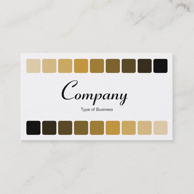 Alternating Shades v2 Business Card (Front)