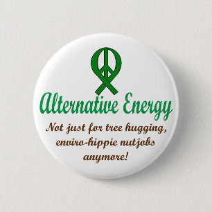 Alternative Energy 6 Cm Round Badge