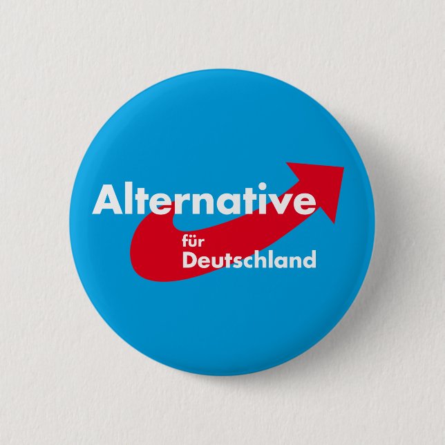 Alternative for Germany 6 Cm Round Badge (Front)