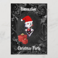 Alternative Gothic Santa Christmas