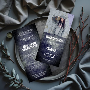 Alternative Graduate Grey Dirty Metal Texture