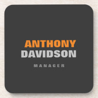 Alternative Perfect Size Grey Orange Bold Text