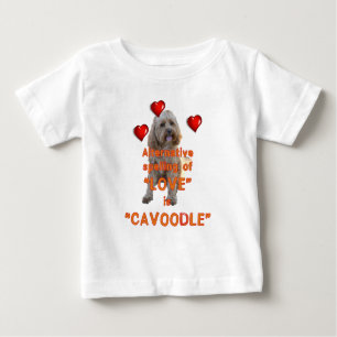 alternative spelling of LOVE is CAVOODLE Baby T-Shirt