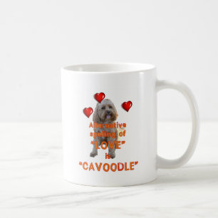 alternative spelling of LOVE is CAVOODLE Coffee Mug