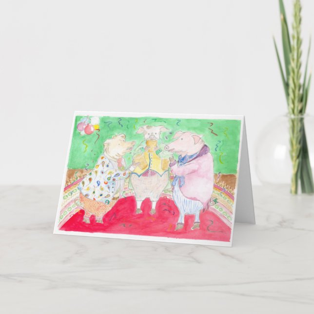 Alternative to Christmas--Hogmanay! Holiday Card (Front)