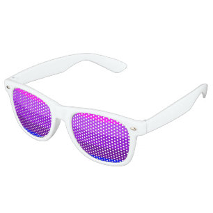 Alternative Transgender Pride Flag Retro Sunglasses