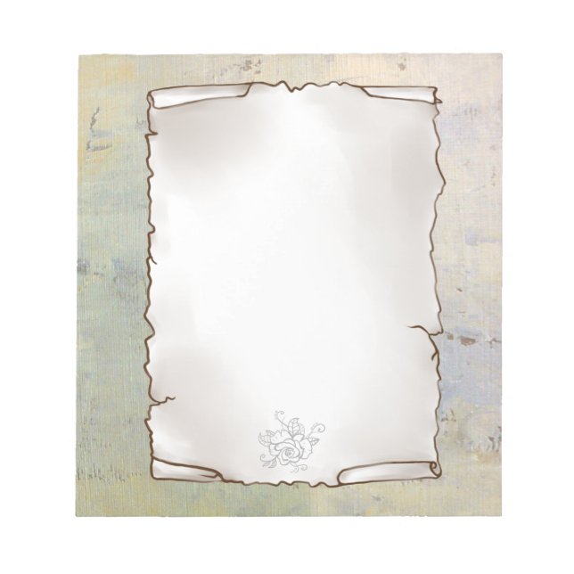 Altes Blatt  Notepad (Front)
