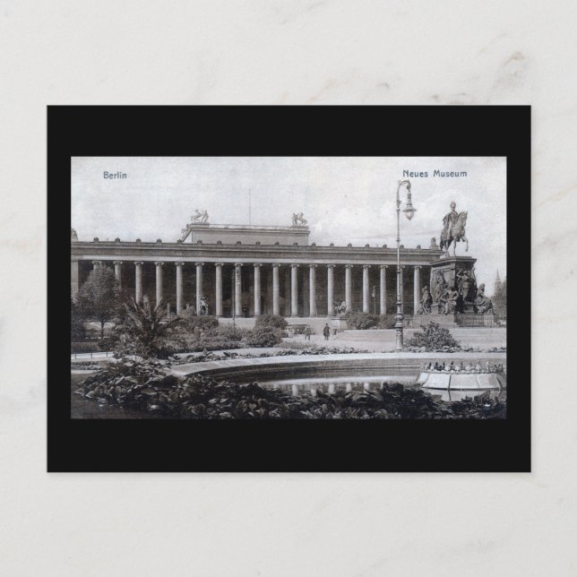 Altes Museum Berlin Germany 1910 Vintage Postcard (Front)