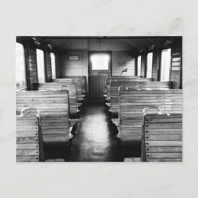 Altes Zugabteil Postcard (Front)