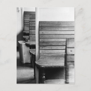 Altes Zugabteil Postcard