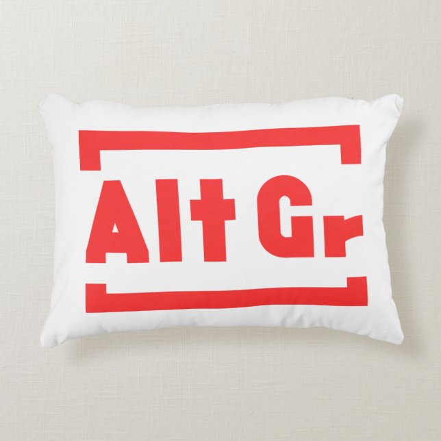 AltGr Decorative Cushion (Front)