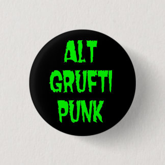 Altgruftipunk 3 Cm Round Badge