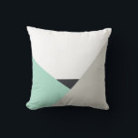 Althea Mint & Grey Abstract Colour Block Pillow<br><div class="desc">Althea Mint & Grey Abstract Colour Block Pillow 
 Featuring Althea pillow in pink and grey. Other colours our available.</div>