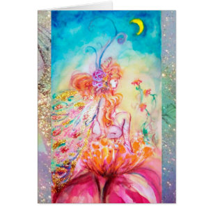 ALTHEA /Whimsical Fairy on the Pink Flower