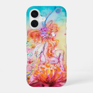 ALTHEA /Whimsical Fairy on the Pink Flower iPhone 16 Case