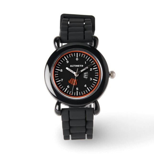 Altimetr Pilot Aviation Geek Watch (Front)