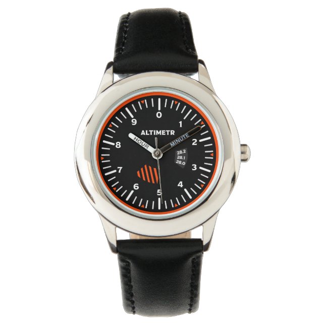 Altimetr Pilot Aviation Geek Watch (Front)