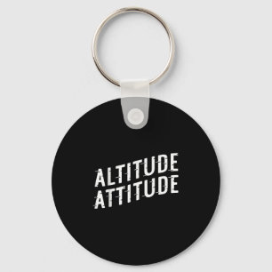 Altitude Attitude Key Ring