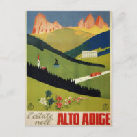 Alto Adige (South Tyrol) Italy Vintage Travel