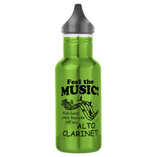 Alto Clarinet Feel The Music 532 Ml Water Bottle