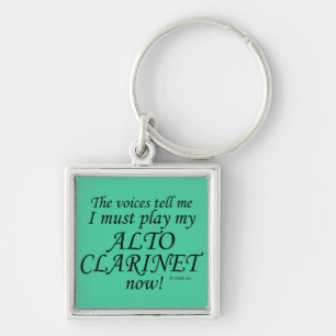 Alto Clarinet Voices Say Must Play Key Ring