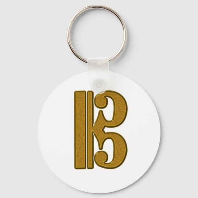 Alto Clef Key Ring (Front)