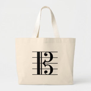 Alto Clef Large Tote Bag