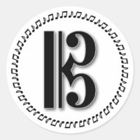 Alto or Tenor Clef Music Note Design C Clef