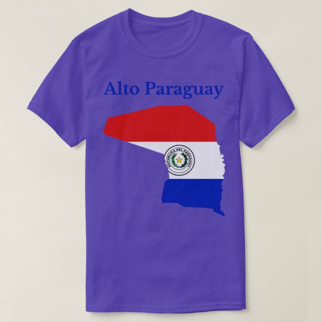 Alto Paraguay Department Paraguay T-Shirt (Design Front)