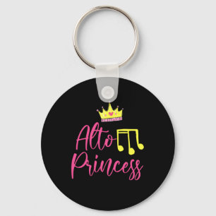 Alto Princess Musician Singer Singing Choir Gift Key Ring