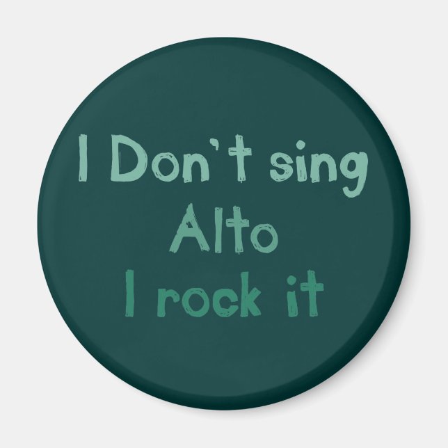 Alto Rock It Magnet (Front)