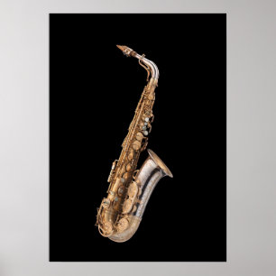 Alto saxophone  poster