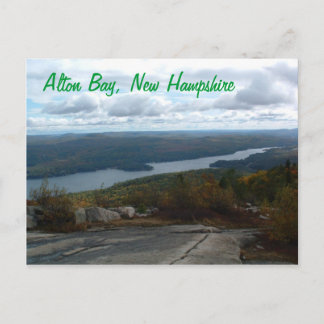 Alton Bay New Hampshire postcard