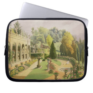 Alton Gardens, from 'The Gardens of England', 1857 Laptop Sleeve