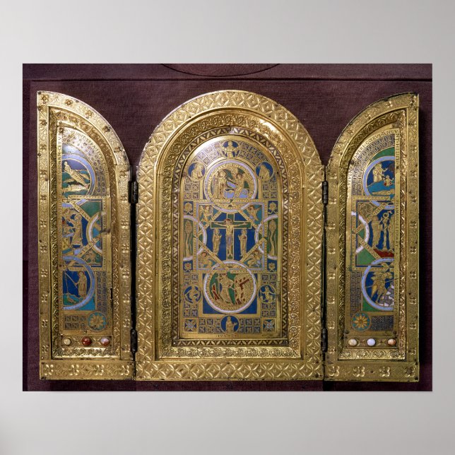 Alton Towers Triptych, c.1150 Poster (Front)