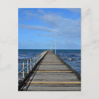 Altona beach pier seaside Melboune Postcard
