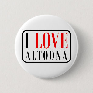 Altoona, Alabama City Design 6 Cm Round Badge