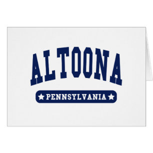 Altoona Pennsylvania College Style t shirts