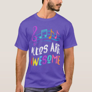 Altosreble Clef Sheet Music Singing Vocal Choir Mu T-Shirt