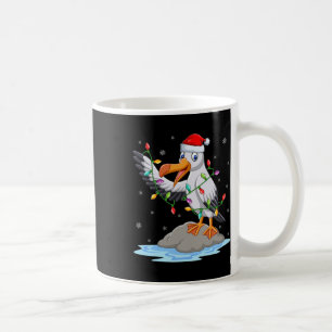 Altross Bird Xmas Lighting Santa Hat Altross Chris Coffee Mug