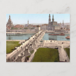 Altstadt Dresden in 19th century Postcard